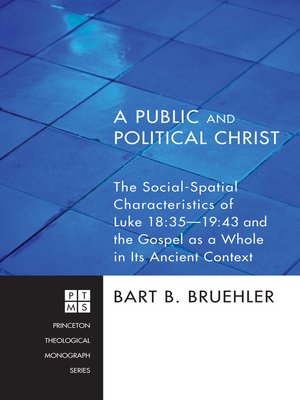 cover image of A Public and Political Christ